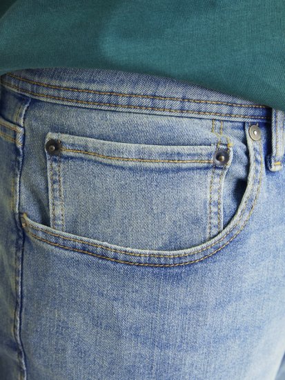 Jack & Jones GLENN ORIGINAL MF 664 Jeans Blue Denim - Dżinsy & spodnie - Dżinsy i Spodnie - W40-W70