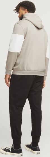 Jack & Jones LEGACY 2 Color Hoodie Beige - Bluzy & bluzy z kapturem - Bluzy & Bluzy z kapturem 2XL-12XL