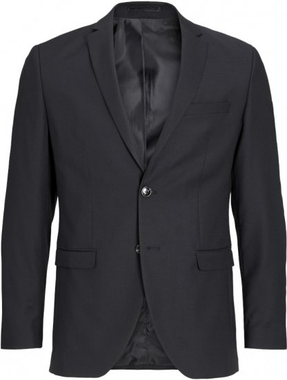 Jack & Jones SOLARIS Blazer Black - Garnitury - Garnitury dużych rozmiarach
