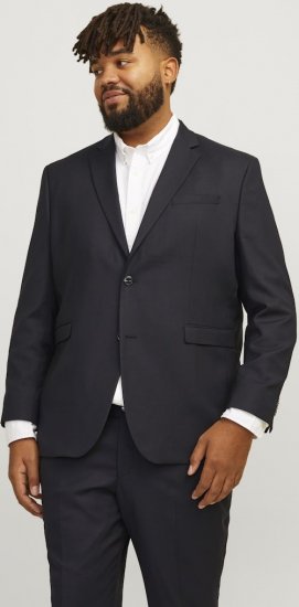 Jack & Jones SOLARIS Blazer Black - Garnitury - Garnitury dużych rozmiarach
