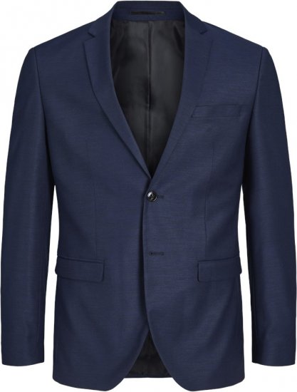Jack & Jones SOLARIS Blazer Dark Navy - Garnitury - Garnitury dużych rozmiarach