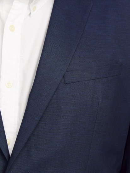 Jack & Jones SOLARIS Blazer Dark Navy - Garnitury - Garnitury dużych rozmiarach