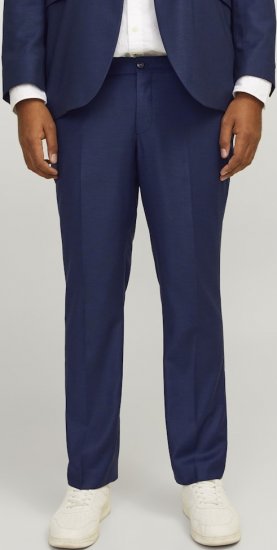 Jack & Jones SOLARIS Trousers Dark Navy - Garnitury - Garnitury dużych rozmiarach