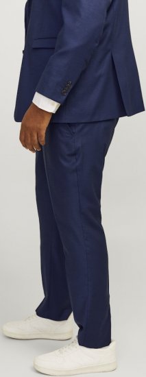 Jack & Jones SOLARIS Trousers Dark Navy - Garnitury - Garnitury dużych rozmiarach