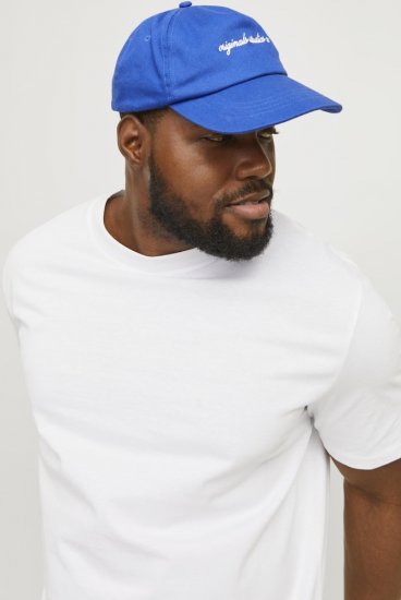Jack & Jones BRADLEY T-Shirt White - Koszulki - T-shirty meskie Duże Rozmiary - 2XL-14XL