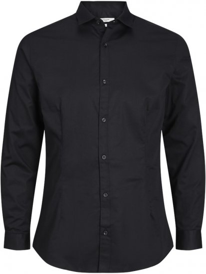 Jack & Jones ARMA LS Shirt Black - Koszule - Koszule 2XL-10XL