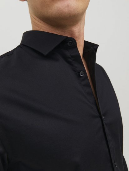 Jack & Jones ARMA LS Shirt Black - Koszule - Koszule 2XL-10XL