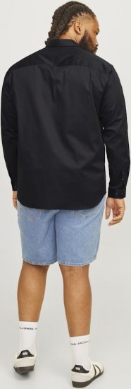 Jack & Jones ARMA LS Shirt Black - Koszule - Koszule 2XL-10XL