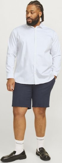 Jack & Jones ARMA LS Shirt White - Koszule - Koszule 2XL-10XL