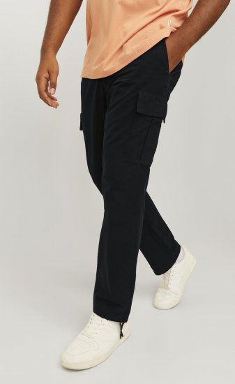 Jack & Jones JPSTKANE JJBARKLEY Cargopants Black - Dżinsy & spodnie - Dżinsy i Spodnie - W40-W70
