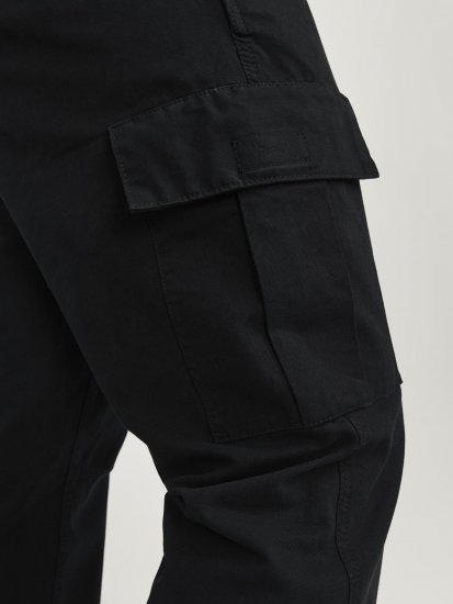 Jack & Jones JPSTKANE JJBARKLEY Cargopants Black - Dżinsy & spodnie - Dżinsy i Spodnie - W40-W70