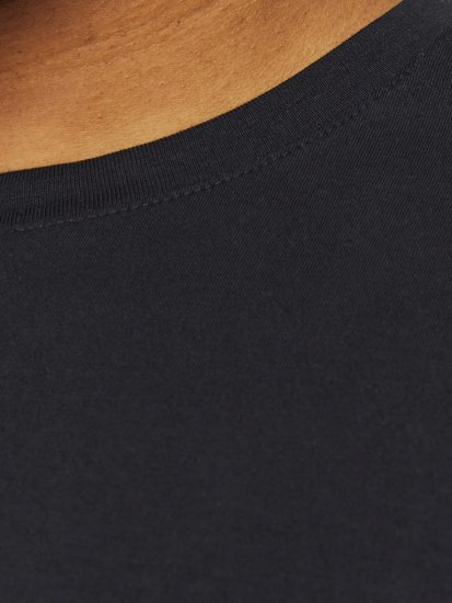 Jack & Jones CORP Logo Play 5 T-Shirt Black - Koszulki - T-shirty meskie Duże Rozmiary - 2XL-14XL