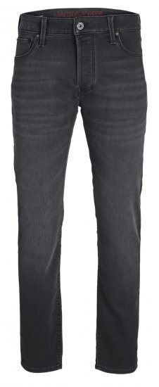 Jack & Jones JJIMIKE JJICON I.K. SQ 028 Jeans Black Denim - Dżinsy & spodnie - Dżinsy i Spodnie - W40-W70