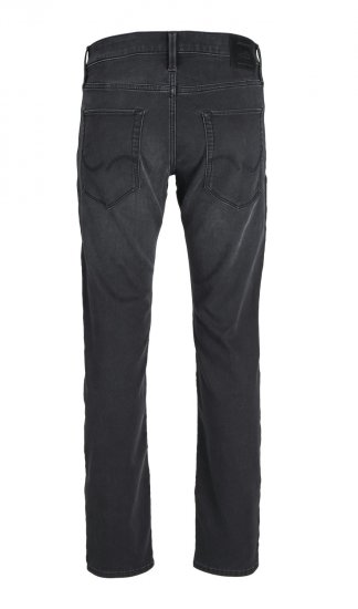 Jack & Jones JJIMIKE JJICON I.K. SQ 028 Jeans Black Denim - Dżinsy & spodnie - Dżinsy i Spodnie - W40-W70