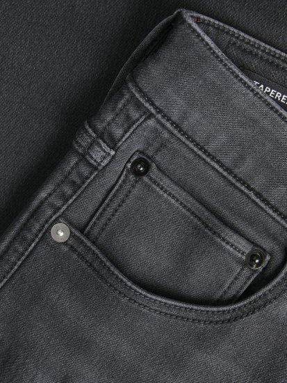 Jack & Jones JJIMIKE JJICON I.K. SQ 028 Jeans Black Denim - Dżinsy & spodnie - Dżinsy i Spodnie - W40-W70