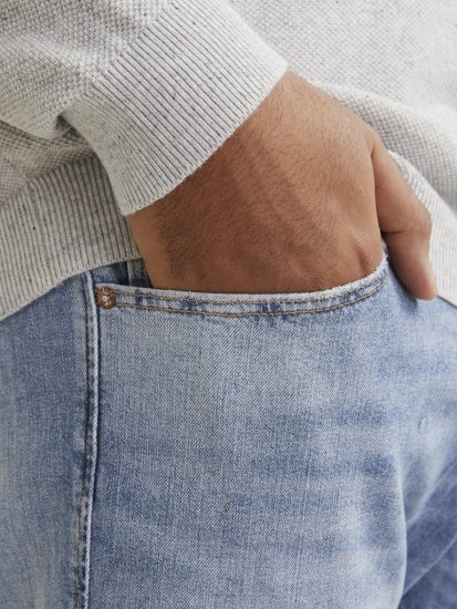 Jack & Jones GLENN CB 625 Jeans Blue Denim - Dżinsy & spodnie - Dżinsy i Spodnie - W40-W70