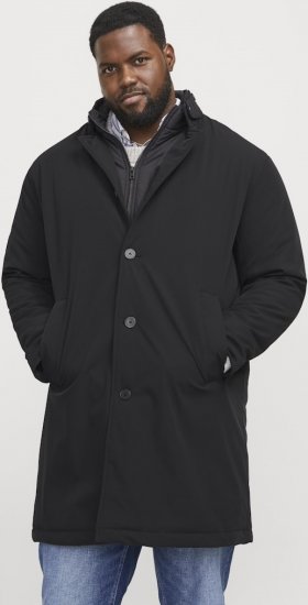 Jack & Jones REMY Windproof Water-resistant Softshell Jacket Black - Kurtki Męskie Duże Rozmiary - Kurtki Duże rozmiary 2XL-8XL