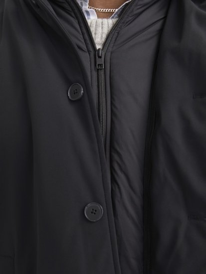 Jack & Jones REMY Windproof Water-resistant Softshell Jacket Black - Kurtki Męskie Duże Rozmiary - Kurtki Duże rozmiary 2XL-8XL