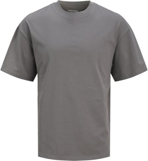  Jack & Jones BRADLEY T-Shirt Grey - Koszulki - T-shirty meskie Duże Rozmiary - 2XL-14XL