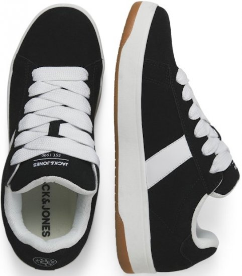 Jack & Jones Miles SYN Suede Sneakers Black - Buty męskie 40-52 - 