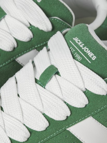 Jack & Jones Miles SYN Suede Sneakers Verdant Green - Buty męskie 40-52 - 