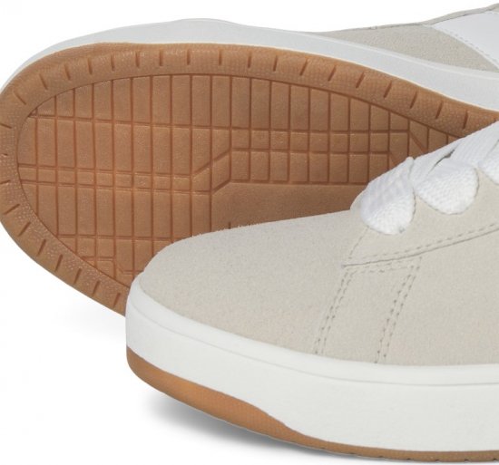 Jack & Jones Miles SYN Suede Sneakers Beige - Buty męskie 40-52 - 