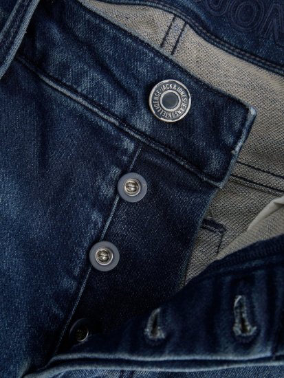 Jack & Jones Glenn Icon SQ 422 Jeans Blue Denim - Dżinsy & spodnie - Dżinsy i Spodnie - W40-W70