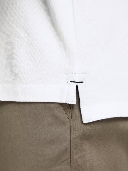 Jack & Jones PAULOS Short Sleeve Polo White/PS - Koszulki polo - Koszulki Polo 2XL-8XL
