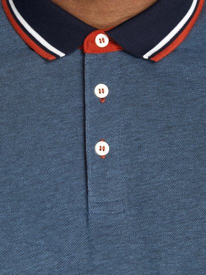 Jack & Jones Paulos Polo Denim Blue - Koszulki polo - Koszulki Polo 2XL-8XL