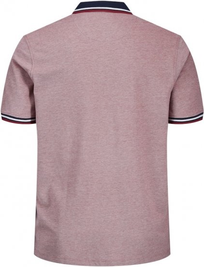 Jack & Jones PAULOS Short Sleeve Polo Rio Red/PS - Koszulki polo - Koszulki Polo 2XL-8XL