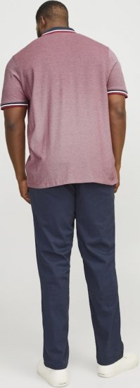Jack & Jones PAULOS Short Sleeve Polo Rio Red/PS - Koszulki polo - Koszulki Polo 2XL-8XL