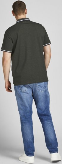 Jack & Jones PAULOS Short Sleeve Polo Green/PLAY 1 - Koszulki polo - Koszulki Polo 2XL-8XL