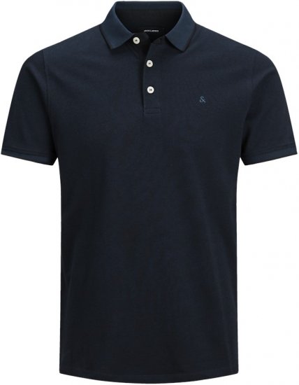 Jack & Jones PAULOS Short Sleeve Polo Dark Navy/PS - Koszulki polo - Koszulki Polo 2XL-8XL