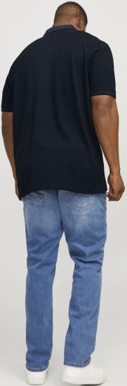 Jack & Jones PAULOS Short Sleeve Polo Dark Navy/PS - Koszulki polo - Koszulki Polo 2XL-8XL