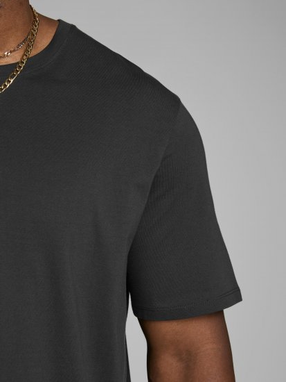 Jack & Jones Organic Basic T-shirt Black - Koszulki - T-shirty meskie Duże Rozmiary - 2XL-14XL