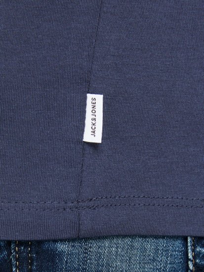 Jack & Jones Organic Basic T-shirt Navy Blazer - Koszulki - T-shirty meskie Duże Rozmiary - 2XL-14XL