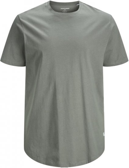 Jack & Jones NOA Crew Neck T-Shirt Grey - Koszulki - T-shirty meskie Duże Rozmiary - 2XL-14XL