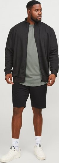 Jack & Jones NOA Crew Neck T-Shirt Grey - Koszulki - T-shirty meskie Duże Rozmiary - 2XL-14XL