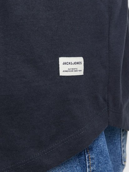 Jack & Jones NOA Crew Neck T-Shirt Navy Blazer - Koszulki - T-shirty meskie Duże Rozmiary - 2XL-14XL