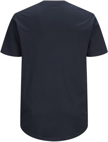 Jack & Jones NOA Crew Neck T-Shirt Navy Blazer - Koszulki - T-shirty meskie Duże Rozmiary - 2XL-14XL