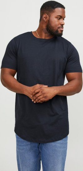 Jack & Jones NOA Crew Neck T-Shirt Navy Blazer - Koszulki - T-shirty meskie Duże Rozmiary - 2XL-14XL