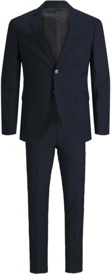 Jack & Jones FRANCO Suit Dark Navy - Garnitury - Garnitury dużych rozmiarach