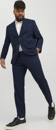 Jack & Jones FRANCO Suit Dark Navy - Garnitury - Garnitury dużych rozmiarach