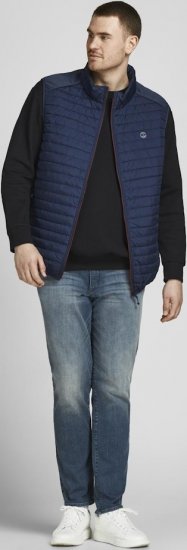 Jack & Jones Basic Sweatshirt Black - Bluzy & bluzy z kapturem - Bluzy & Bluzy z kapturem 2XL-12XL
