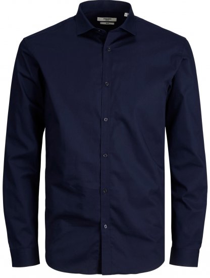Jack & Jones CARDIFF Dress Shirt Navy - Koszule - Koszule 2XL-10XL