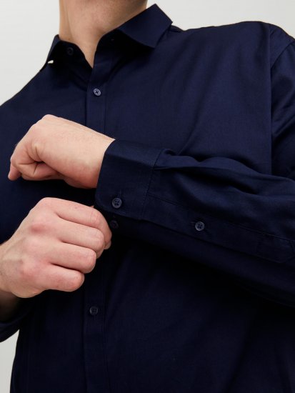 Jack & Jones CARDIFF Dress Shirt Navy - Koszule - Koszule 2XL-10XL