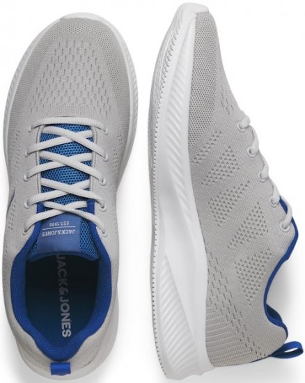 Jack & Jones Croxley Sneakers Grey/Monaco Blue - Buty męskie 40-52 - 