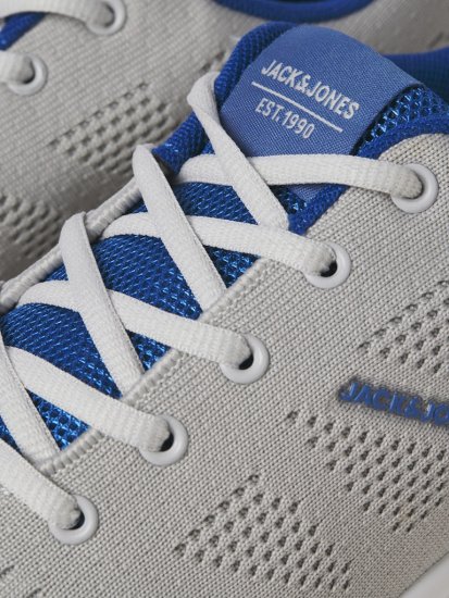 Jack & Jones Croxley Sneakers Grey/Monaco Blue - Buty męskie 40-52 - 
