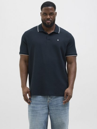 Jack & Jones AUSTIN PLAY Polo Dark Blue - Koszulki polo - Koszulki Polo 2XL-8XL