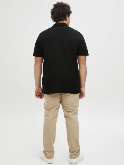 Jack & Jones AUSTIN CLASSIC Polo Black - Koszulki polo - Koszulki Polo 2XL-8XL